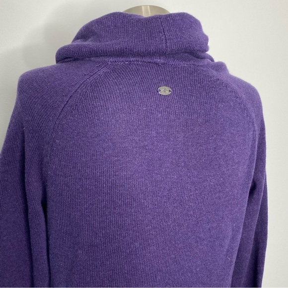Athleta 'All I Want' Purple Cowl Sweater Tunic - Picture 4 of 11